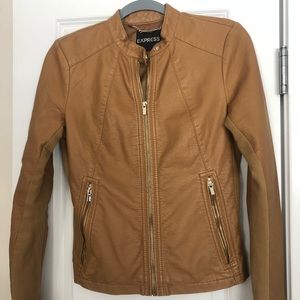 Express (minus the) leather Moto jacket
